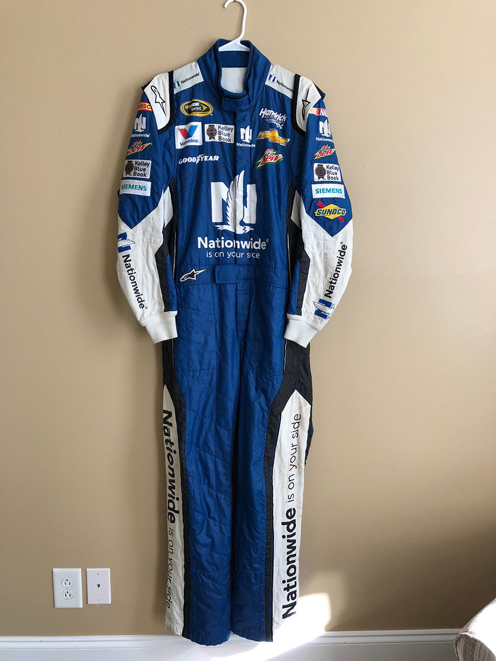 Dale Earnhardt Jr Race Used Worn Drivers Suit Firesuit NASCAR Sprint ...