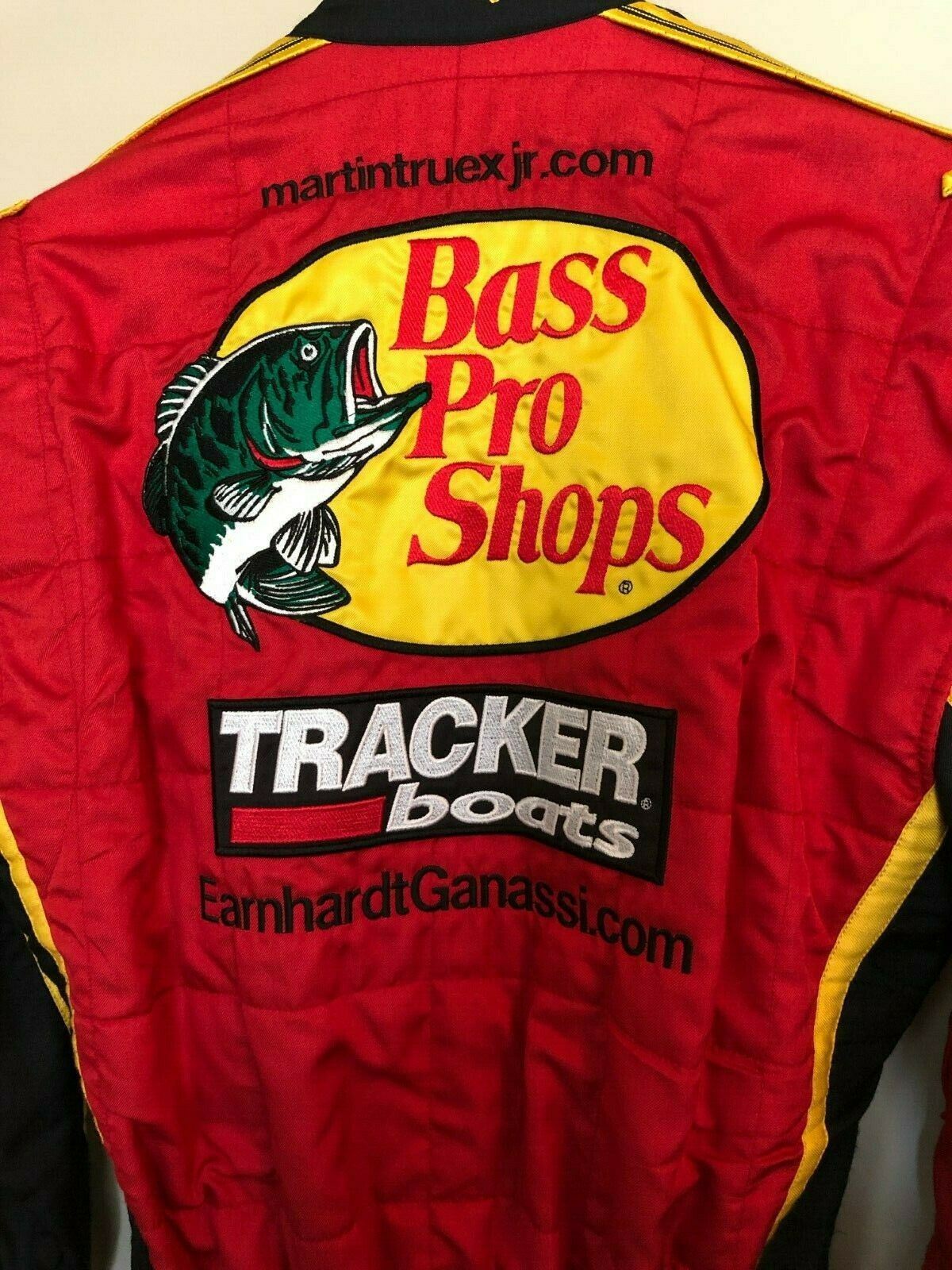 Martin Truex Jr Race Used Worn Drivers Firesuit NASCAR Sprint Cup Puma Bass  Pro - Race Used 360