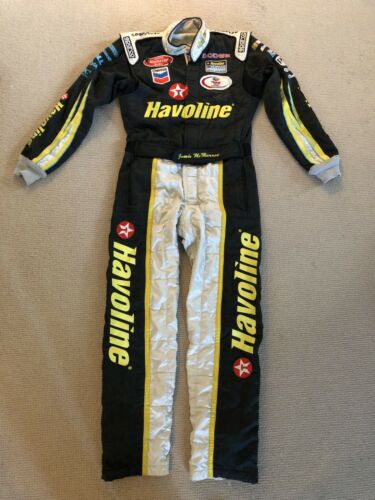 2003 Jamie Mcmurray Race Autographed Texaco Havoline Driver Suit 